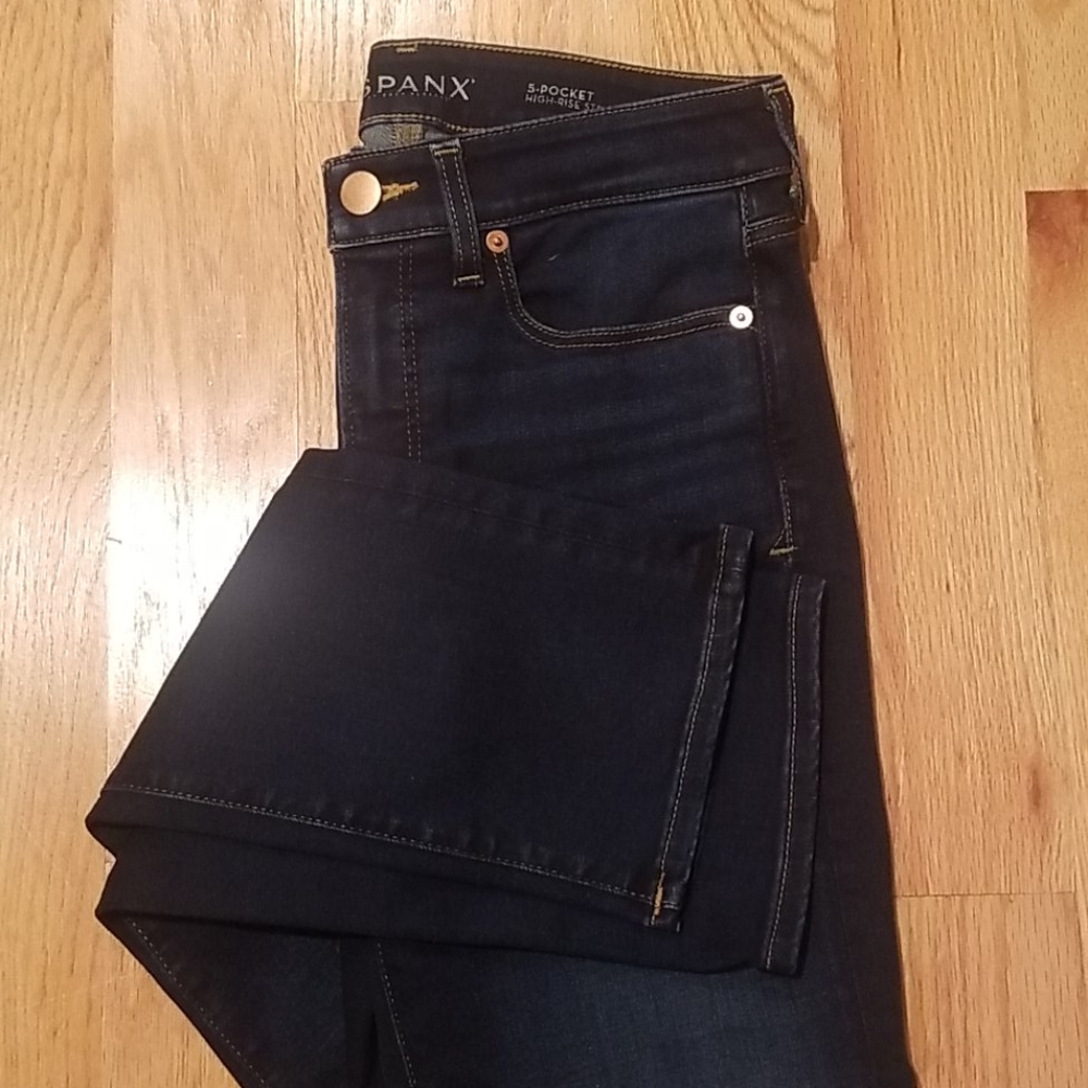 SPANX HIGH RISE JEANS